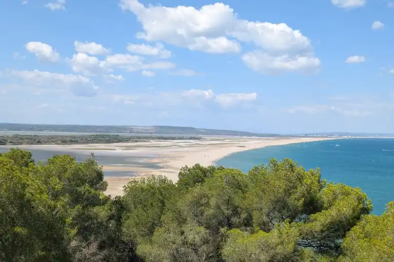 paysage plage Leucate La Franqui